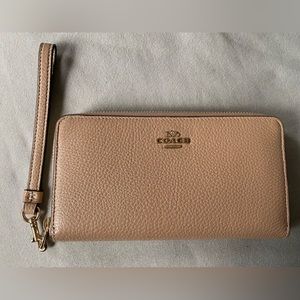 Coach Large Long Zip Wallet